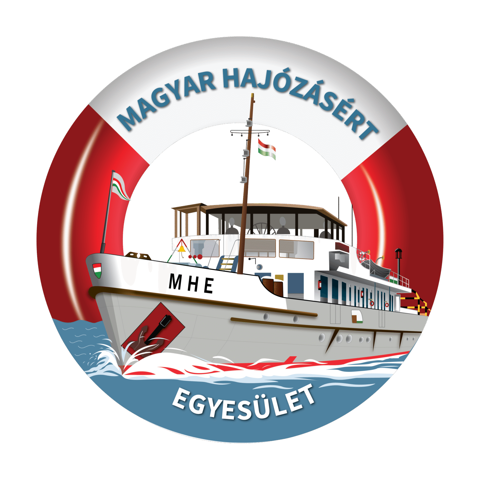 Magyar Hajózásért Egyesület logója